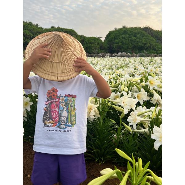 子ども用Tシャツ 伊江島土産の定番!!イエソーダのオリジナルTシャツ　◎トートバッグもあります！