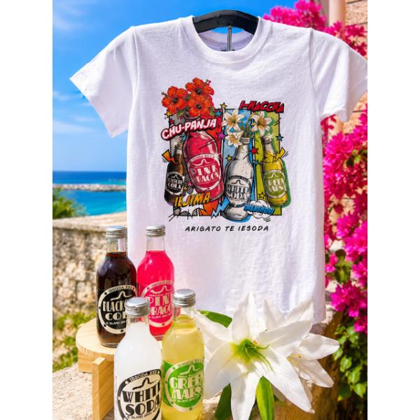 Tシャツ 伊江島土産の定番!!イエソーダのオリジナルTシャツ　◎トートバッグもあります！
