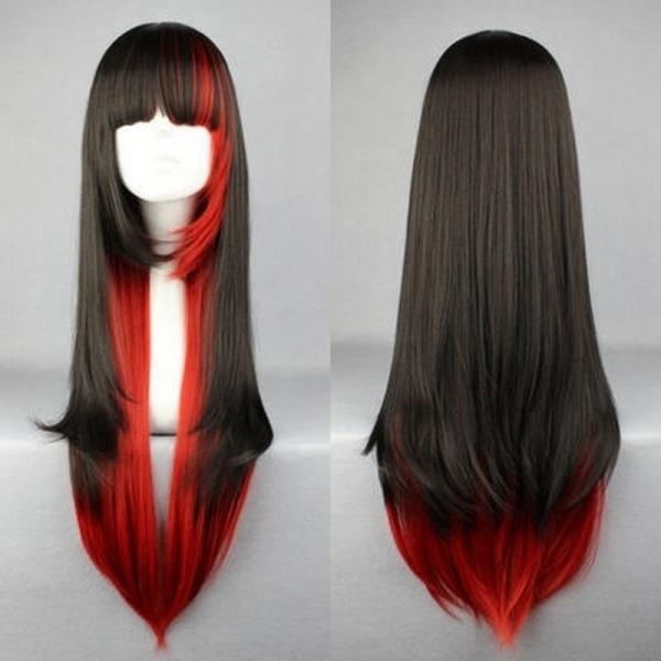 0191 グラデーションウィッグ レッド コスプレ ウィッグ cosplay Wig かつら 仮装 コスチューム コスプレ小物 イベント