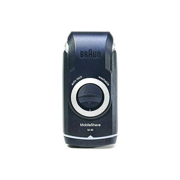 ブラウン モバイルシェーブ M-30【コンパクトで持ち運びやすいデザイン】ブラウン モバイルシェーブ M-30の最大の特長は、その軽量・小型なボディです。重量はわずか約120g前後、ポケットにもすっきり収まるほどスリムなサイズ設計となってい...