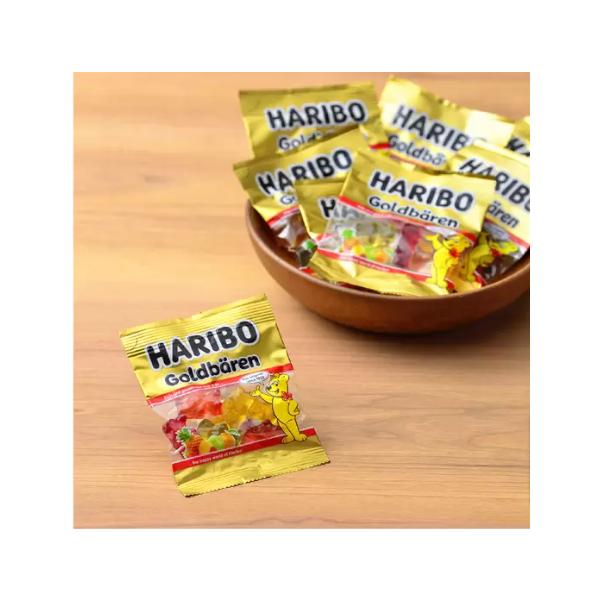 複数購入で割引実施中！HARIBO ハリボー グミ ミニゴールドベア 500ｇ×約45個 バケツ小分けドイツ製ハリボー人気No.１のゴールドベアをたっぷりお楽しみいただけます(^^)/シェアできる個包装で持ち運びにも便利！パーティーなどにも...