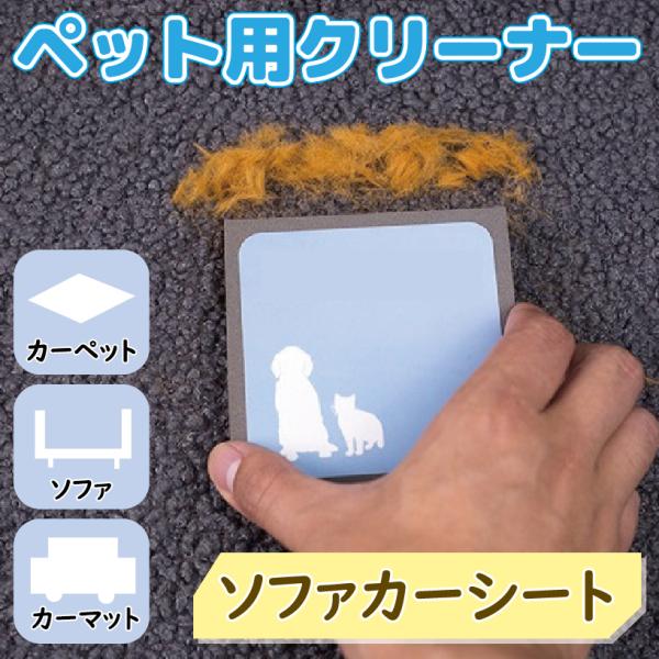 ペット 抜け毛対策 犬 猫用 抜け毛取り ペット用 クリーナー ソファー カーシート■商品レビューを投稿でプレゼントキャンペーン中！商品レビューを書いてくださった方に、30日間延長の60日保証をプレゼントします！！■まとめ買いがお得！複数購...