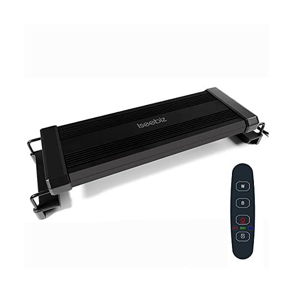 ??主?・ブラック  ・?【商品詳細】 ?適用水槽：30−50ｃｍ ?定格電力：7.5ｗ ?定格入力電圧：100−240V AC 50-60HZ ?定格出力電圧：12V1A ?PSE認証済み、LED認証済み ?素材：アルミ ?本体サイズ :...