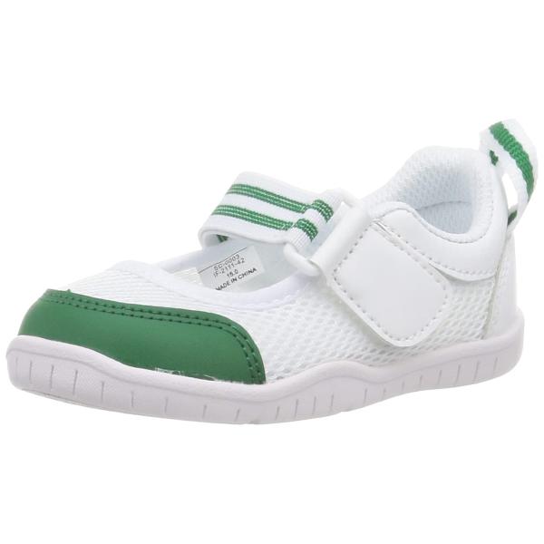 他サイト： [イフミー] 上履き 息するソール バレエシューズタイプ SC-0003 キッズ グリーン 17.0 cm 3Eの商品画像