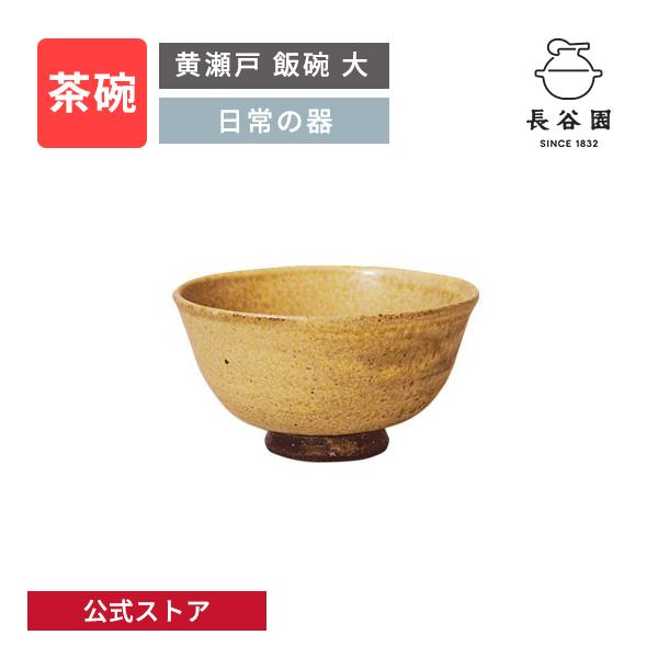 長谷園 公式 黄瀬戸 飯碗 大 茶碗 260ml お碗茶碗 日本製 伊賀焼 陶器
