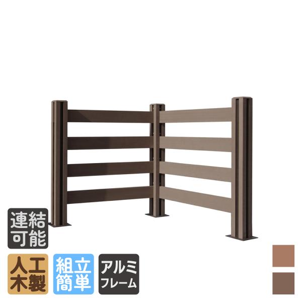 igarden ウッドデッキフェンス 人工木製 ボーダータイプ