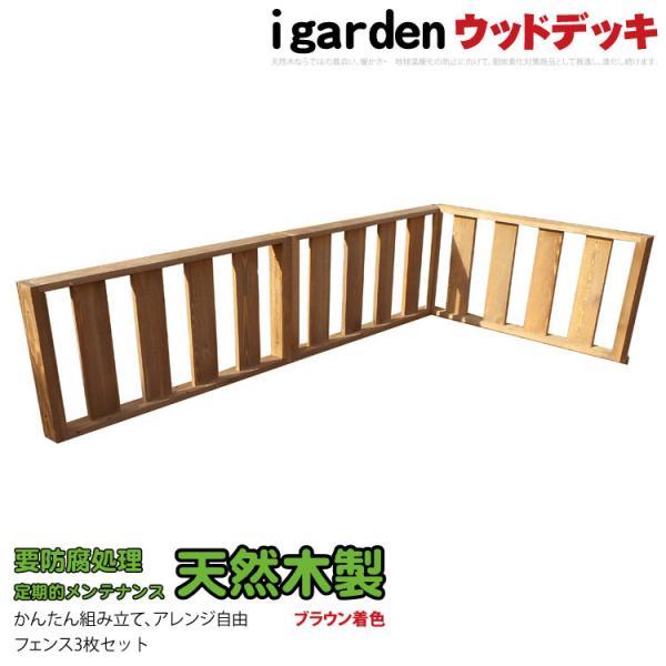 商品寸法(単位：約mm)：フェンス1枚幅900×奥行67×高さ430材質：SPF木材・天然木セット総重量(約kg)：15商品カラー：ブラウン(樹脂系水性塗料塗装済み)梱包数：大型/1個口生産地：中国商品のデザイン、仕様、価格は予告なく変更す...