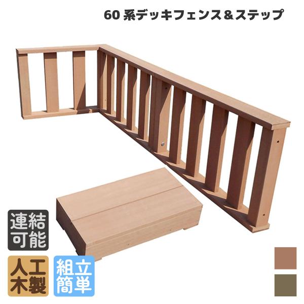 igarden アイガーデン　ウッドデッキフェンス60系　人工木製　コーナー Amazon.co.jp: アイガーデン(igarden) 人工木 ウッドデッキ 手