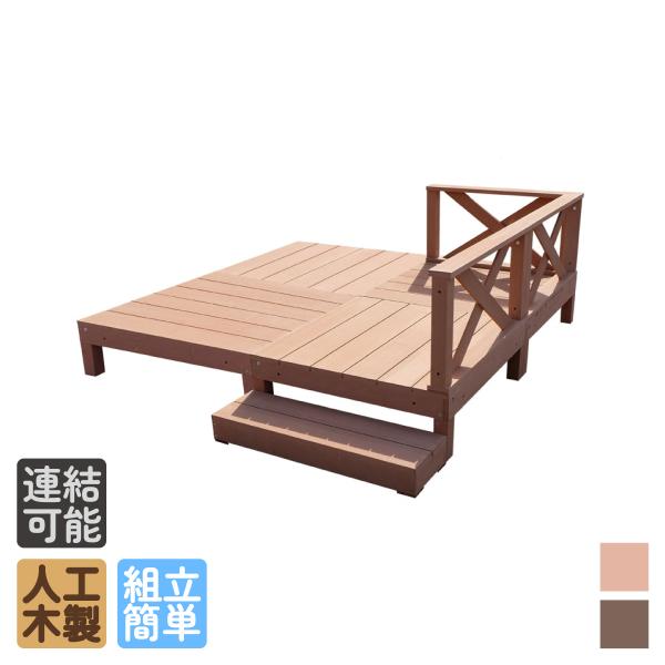 igarden（アイガーデン） ウッドデッキ 人工木 1.0坪 8点セット