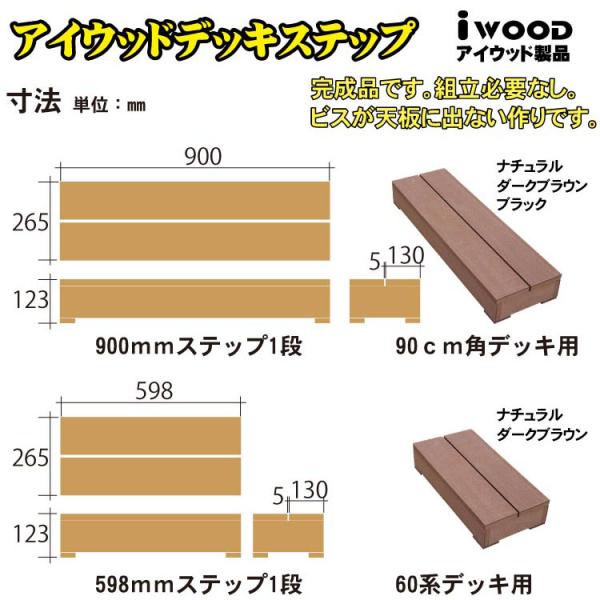 アイウッド デッキステップ ナチュラル 90cm 踏み台 組立不要 段差 樹脂 人工木 庭 勝手口 屋外 屋内 ウッドデッキ 昇降口 縁台 Buyee Buyee 日本の通販商品 オークションの代理入札 代理購入