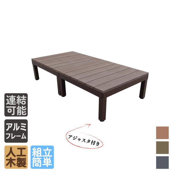 ※オリジナル人工木 iwood は、防腐も防虫も一切不要！10年経っても経年劣化によるパリパリ割れたり、表面がベタベタしたり、白く粉が浮き上がったりもありません！商品寸法(単位：約mm)：幅1800×奥行900×高さ400?440材質：アイ...