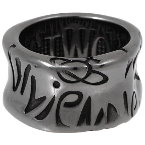 ヴィヴィアンウエストウッド 日本未発売 リング 指輪 メンズ レディース ブリストルリング Vivienne ガンメタル ヴィヴィアン Westwood