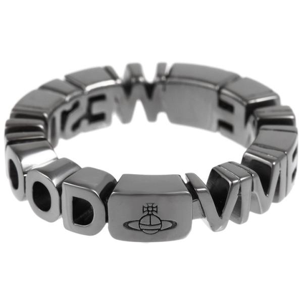 ヴィヴィアンウエストウッド リング 指輪 メンズ レディース 予約 Westwood Vivienne ガンメタル ノッティンガムリング