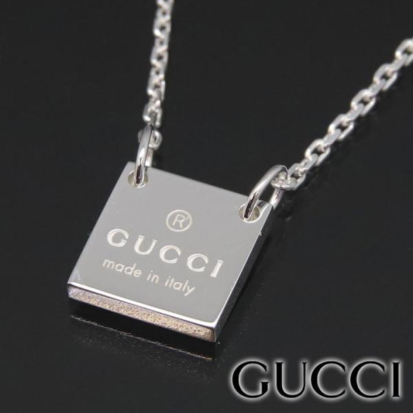 GUCCI（グッチ） ネックレス ペンダント プレートペンダント 223514
