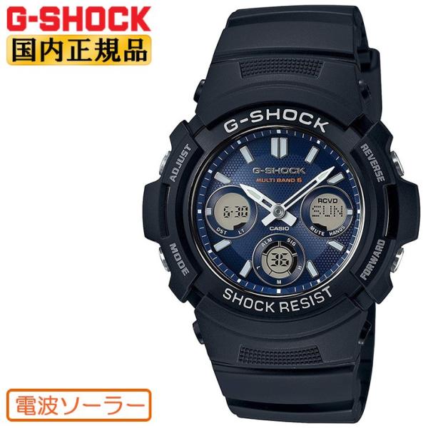 G-SHOCK 電波 ソーラー カシオ 電波時計 AWG-M100SB-2AJF CASIO G