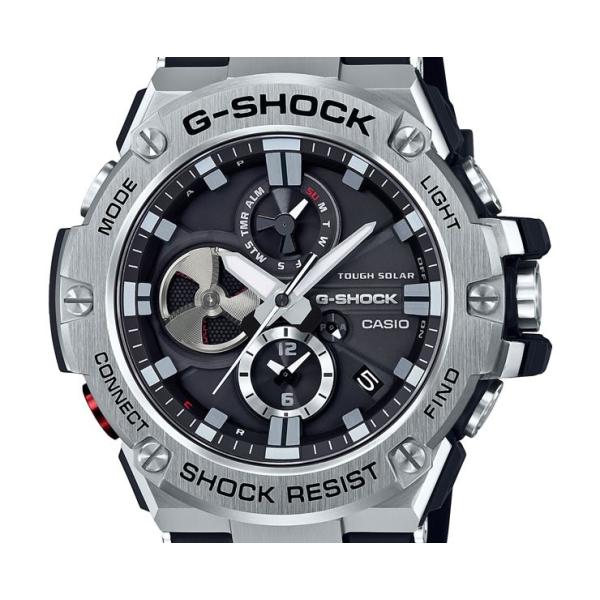 G-STEEL G-SHOCK ソーラー スマートフォンリンク GST-B100-1AJF CASIO