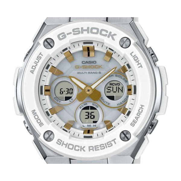 G-STEEL G-SHOCK 電波 ソーラー ミドルサイズ GST-W300-7AJF