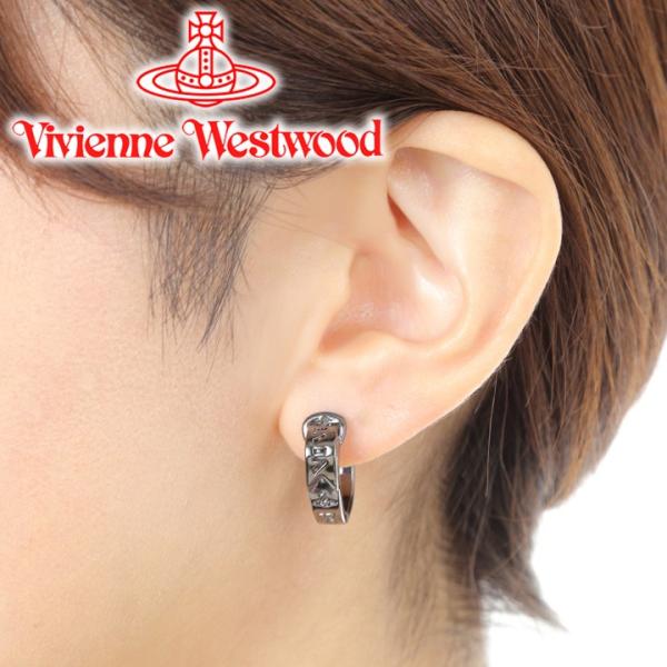 ヴィヴィアンウエストウッド ピアス メンズ レディース フープピアス Vivienne Westwood ヴィヴィアン ボビーピアス ガンメタル 時計 ブランド専門店 アイゲット 通販 Yahoo ショッピング