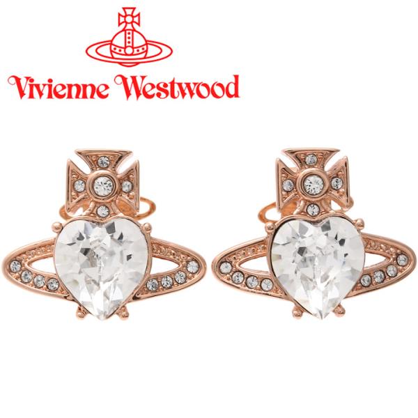 ヴィヴィアンウエストウッド 公式 ピアス レディース Vivienne ピンクゴールド クリア Westwood アリエラピアス ヴィヴィアン