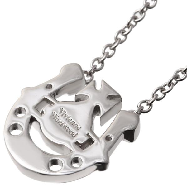 ヴィヴィアンウエストウッド ネックレス メンズ Vivienne Westwood 豪華な ヴィヴィアン シルバー 馬蹄 ゴンザロペンダント
