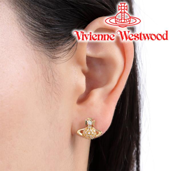 Vivienne Westwood ピアス ホワイトマザーオブパール ゴールド Vivienne Westwood ヴィヴィアンウエストウッド ピアス ビアンカ