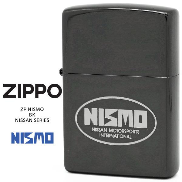 Zippo ニッサン ニスモ ジッポー ZIPPO ZP NISMO BK NISSAN SERIES 日産 メッキ ブラック エッチング ライター  お取り寄せ