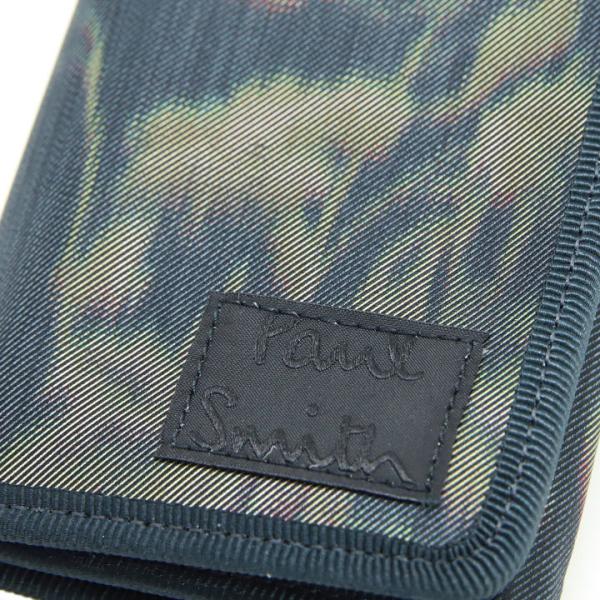 ポールスミス 財布 Paul Smith 二つ折り財布 レディース メンズ ローズパターン モスグリーン M1A-6865-GDROSE PR 【誕生日 お祝い プレゼント 贈り物 ギフト】【dgpcp】 Paul Smith（ポール・スミス） 財布 三つ折り財布 レディース メンズ