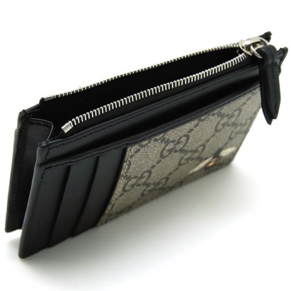 オープニング 極美品✨GUCCI ビー GGスプリーム カードケース パス