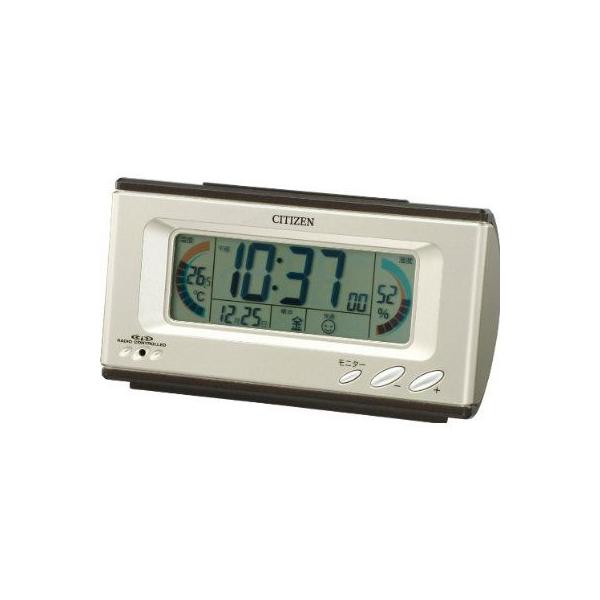 CITIZEN（シチズン） 電波時計 置き時計 目覚まし時計 クロック