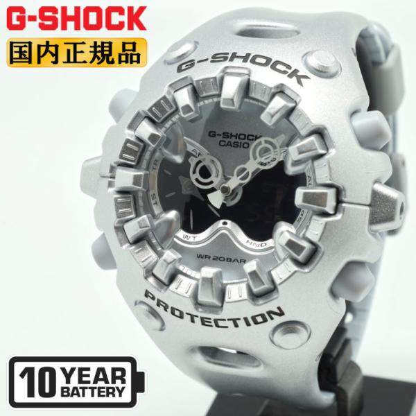 G-SHOCK Gショック GA-V01A-8AJF シルバー カシオ ビッグケース G-SHOCK Gショック GA-V01A-8AJF シルバー カシオ ビッグケース