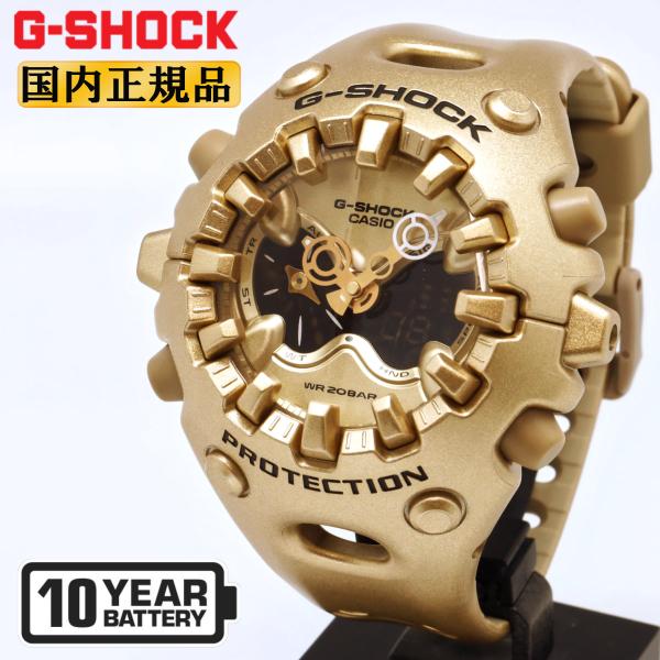 G-SHOCK Gショック GA-V01A-9AJF ゴールド カシオ ビッグケース 10年