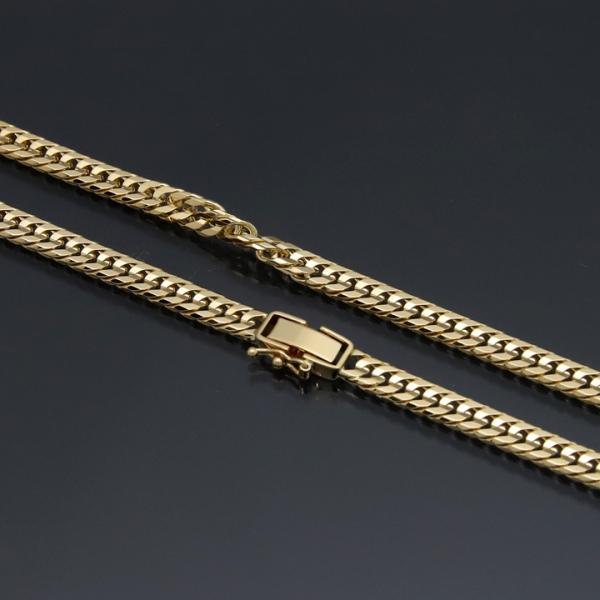 喜平ネックレス 18金 16面ダブル K18ゴールド 30g-50cm 造幣局