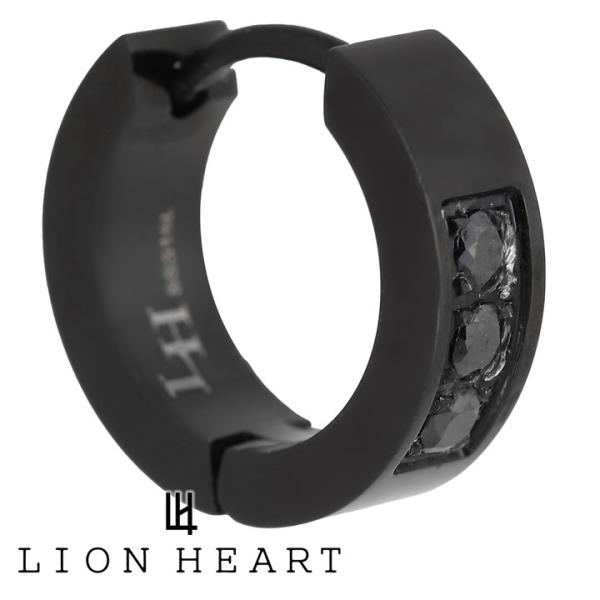 ライオンハート ピアス 片耳 メンズ 男性用 フープピアス LION HEART LHMP004N :LHMP004N:時計・ブランド専門店