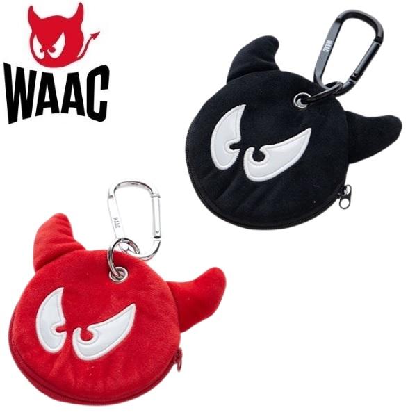 WAAC ワック ゴルフ ボールケース UNISEX WAACKYボールポーチ WAAC