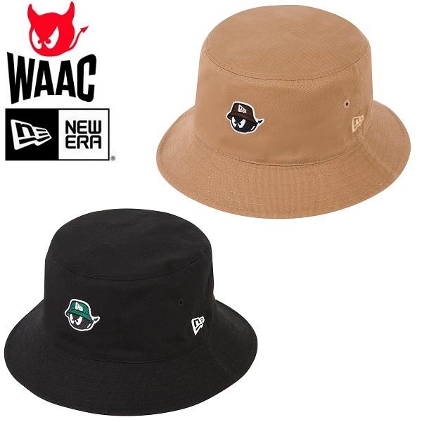 WAAC UNISEX ツバ広ハット　ゴルフ　ブラック UNISEX ツバ広ハット ロイヤルブルー/072242833