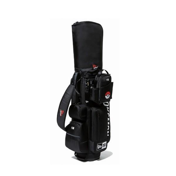 Newera Golf ポケモン キャディバッグ ゴルフ キャップ ニューエラ ピカチュウ ポケモン ブラック オフィシャルカラー ピカチュウ キャディ バッグ Golf Ig Net キャディーバッグ 店