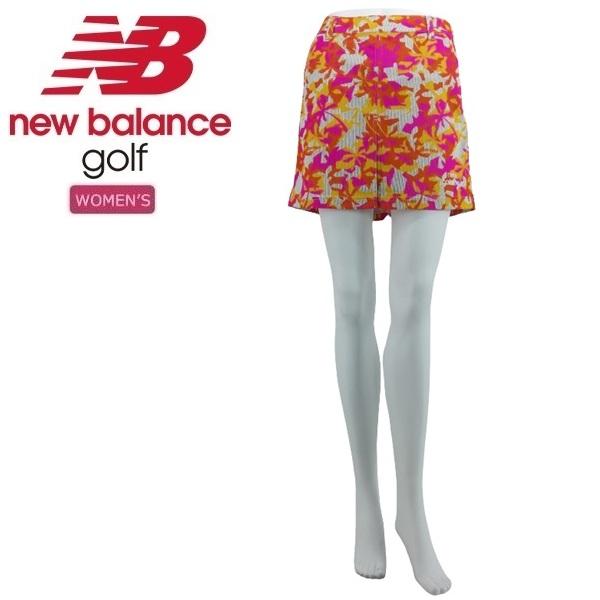 ニューバランス ゴルフ レディース リーフプリントスカート New Balance Golf 012-1234501 春夏モデル