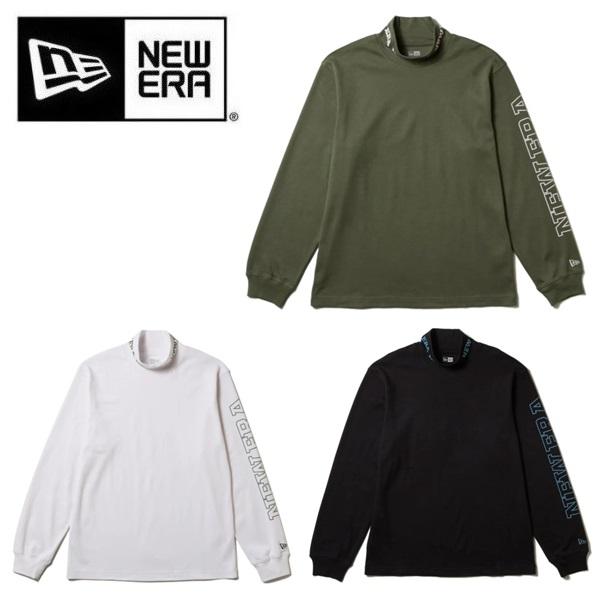 【NEW ERA正規品】2025新作長袖 ハイカラー Tシャツ14326419 NEW ERA GOLF ニューエラ ゴルフ 長袖 ハイカラー