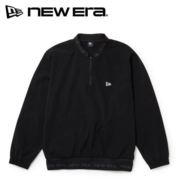 ニューエラ ゴルフ ジャケット ウィンドジャケット プルオーバー ブラック New Era Golf (15129425) 2026年秋冬モデル