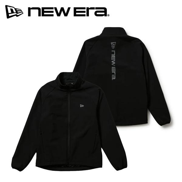 ニューエラ ゴルフ シェルジャケット Vertical Logo ブラック New Era Golf (15129454) 2026年秋冬モデル