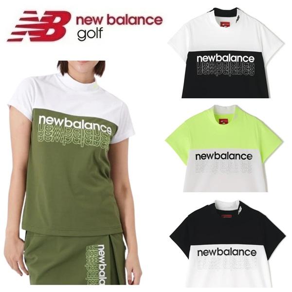 ニューバランス ゴルフ レディース シャツ 超速乾 半袖 モックネック プルオーバー New Balance Golf 012-6166503 2026年春夏モデル