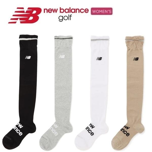 ニューバランス ゴルフ ソックス レディース  抗菌防臭 ラメライン オーバーニーソックス (WOMENS) new balance golf 012-6986507 【ポスト投函配送】