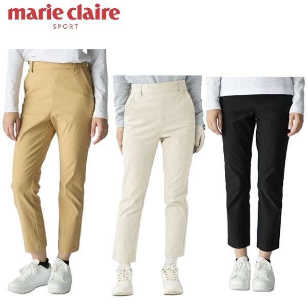 マリクレール  スポーツ レディース 【美楽】美シルエットイージーロングパンツ marie claire sport 735-354 秋冬モデル