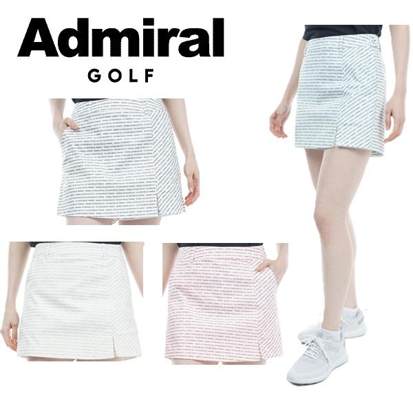 Admiral キュロット Admiral Golf アドミラル ゴルフ レディース 2WAY ストレッチロゴ
