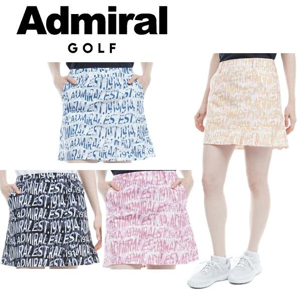 アドミラルゴルフ スカート レディース ミニスカート ストレッチ ジャ