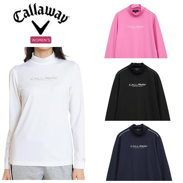 キャロウェイ ゴルフ レディース 長袖モックネックシャツ Callaway Golf C25133201