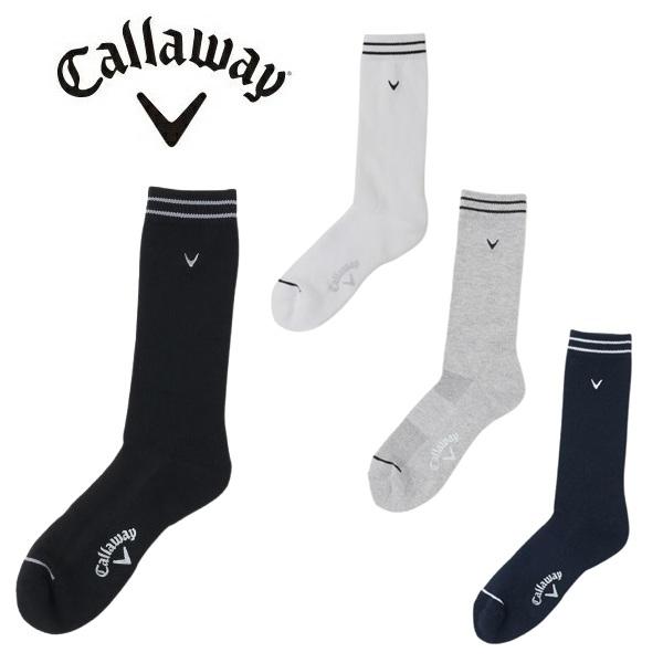 キャロウェイ ゴルフ ソックス 定番クルーソックス(パッケージ入り) メンズ Callaway Golf C25993101【ポスト投函配送】