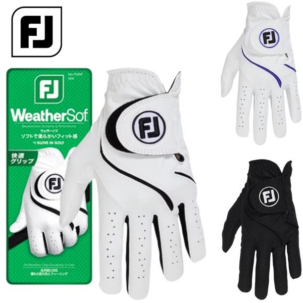 フットジョイ ゴルフ グローブ ウェザーソフ 左手用 メンズ FootJoy Golf FGWF26 【ポスト投函配送】