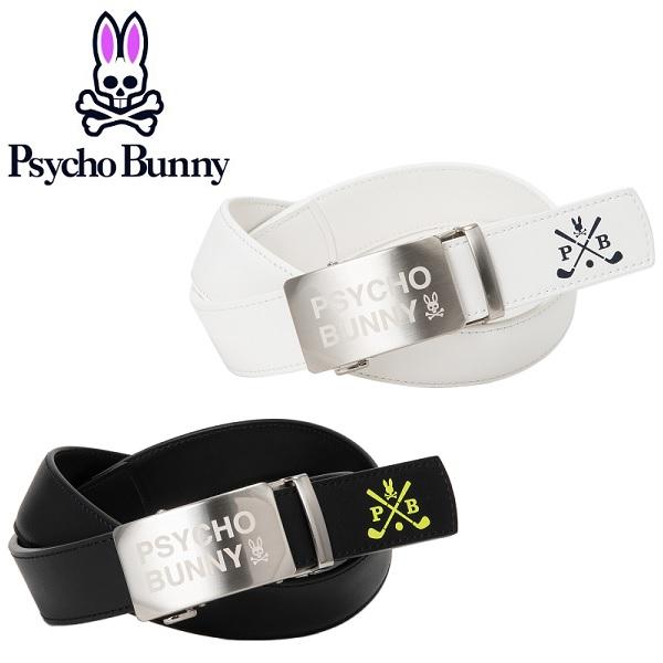 Psycho Bunny（サイコバニー） ゴルフ ベルト PU Psycho Bunny