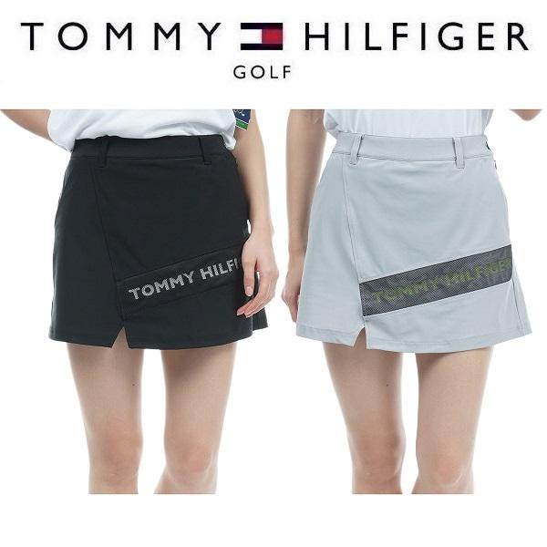 トミーヒルフィガー ゴルフ レディース メッシュロゴ ナイロンキュロット   THLA340 TOMMY HILFIGER GOLF（トミー ヒルフィガー ゴルフ） トミー